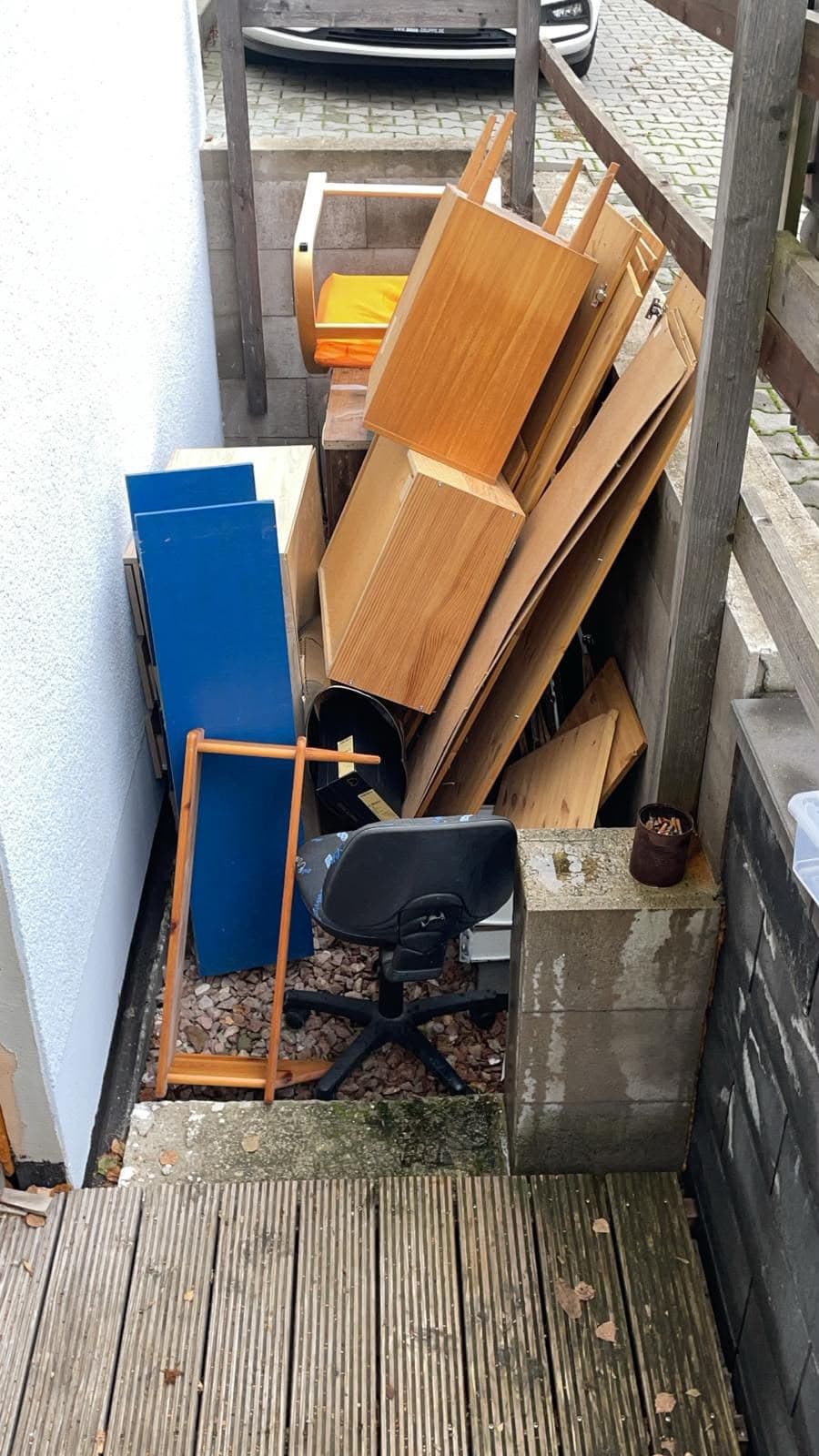 Vorher: Entrümpelung Beispiel 5